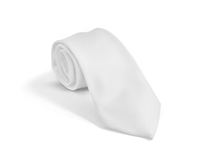 tie on white background