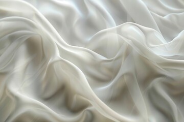 Soft, elegant white satin texture, perfect for luxury, fashion, or wedding themes.

 - obrazy, fototapety, plakaty