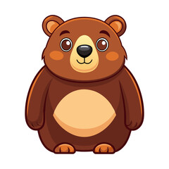 Cute Teddy Bear. illustrator vector
