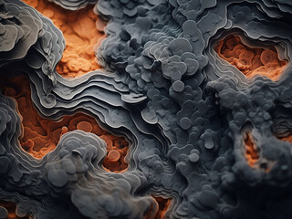 Abstract textures exhibit intriguing details from flowers and plants