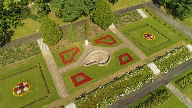 Sienkiewicz Park Wloclawek Gardens Ogrody Aerial View Poland