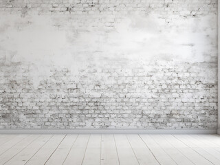 Grey light color wallpaper background showcasing grunge brick wall texture