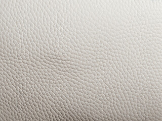 Smooth, pristine white leather texture ideal for versatile background usage