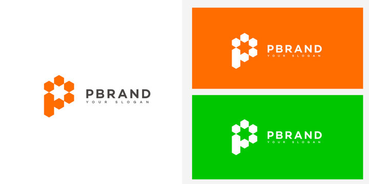 P Letter Logo Icon Brand Identity Sign, P Letter Symbol Template 