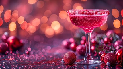 Pop Art Fuchsia Stationery: Cocktails & Bubbly Tints