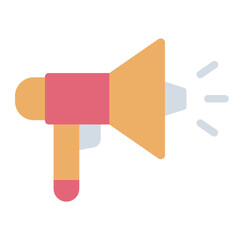 Megaphone announcement icon