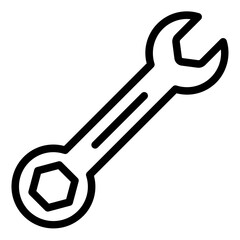 Wrench and spanner icon