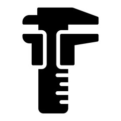 Caliper measuremet icon