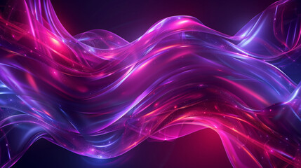 Naklejka premium 3d glow background abstract
