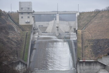 Obraz premium 千五沢ダム