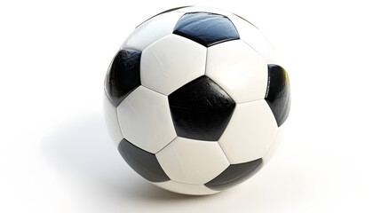 Fototapeta premium Football isolated on the white background