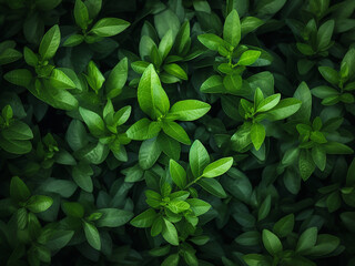 Fototapeta na wymiar Climbing plant forms a green creeper backdrop on concrete