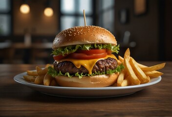 Burger Euphoria: Reach New Heights of Happiness with Gourmet Burgers & Crispy Fries! Pure Ecstasy!