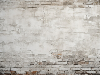 Background of an aged white brick wall with a grungy vibe