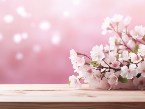 May flowers and April's floral beauty enhance the green table backdrop
