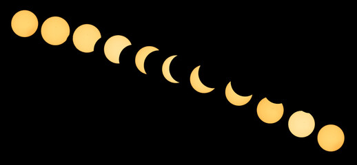 Partial Solar Eclipse of 2024 in Valdosta, Georgia