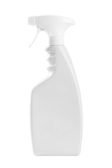 White plastic spray bottle isolated - 780157548