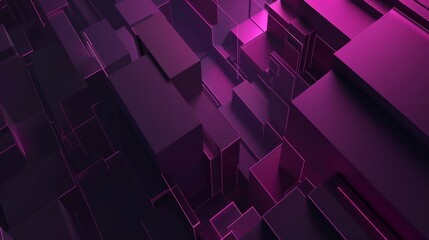 Abstract Purple Geometric Background