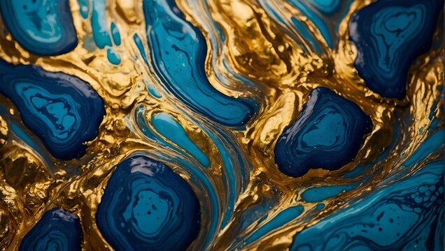 Texture color abstract background pattern art paint liquid blue effect