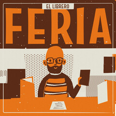 ¿Cómo se hacen los libros? desde el escritor al lector infografia en formato comic_El libreto_la feria