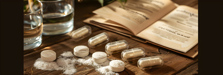 Unveiling Magnesium Supplements: A Comprehensive Display of Magnesium's Features and Uses - obrazy, fototapety, plakaty