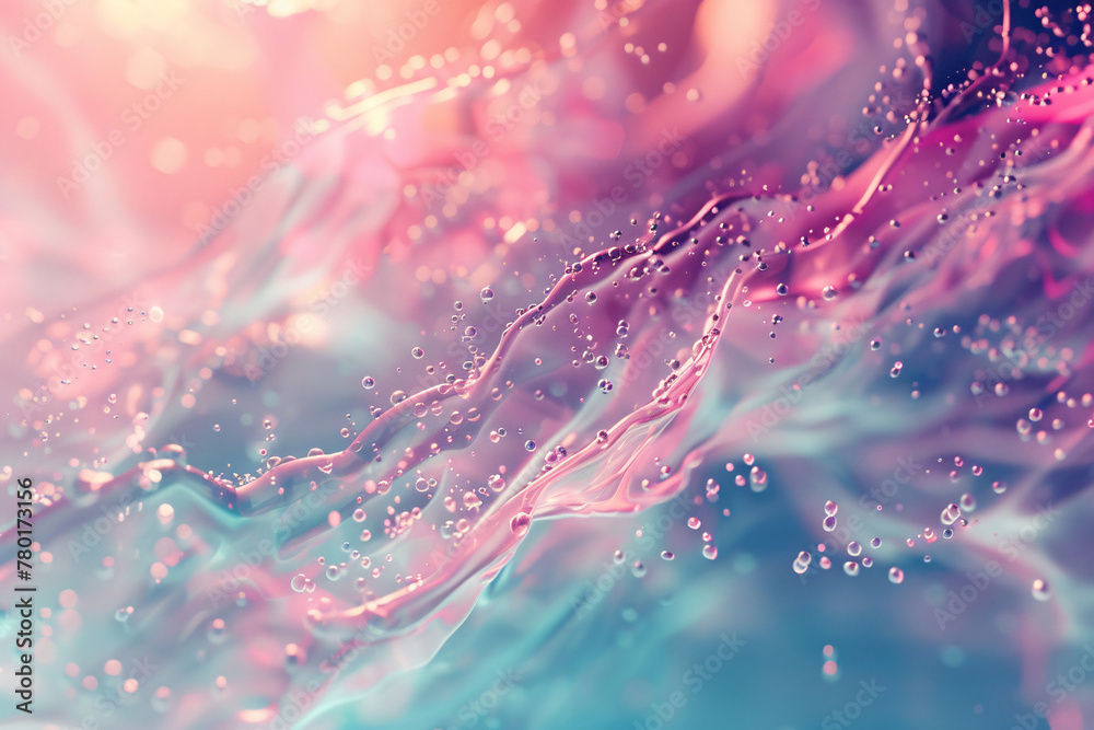 Wall mural abstract background and texture of science and medical backgrounds. generative ai