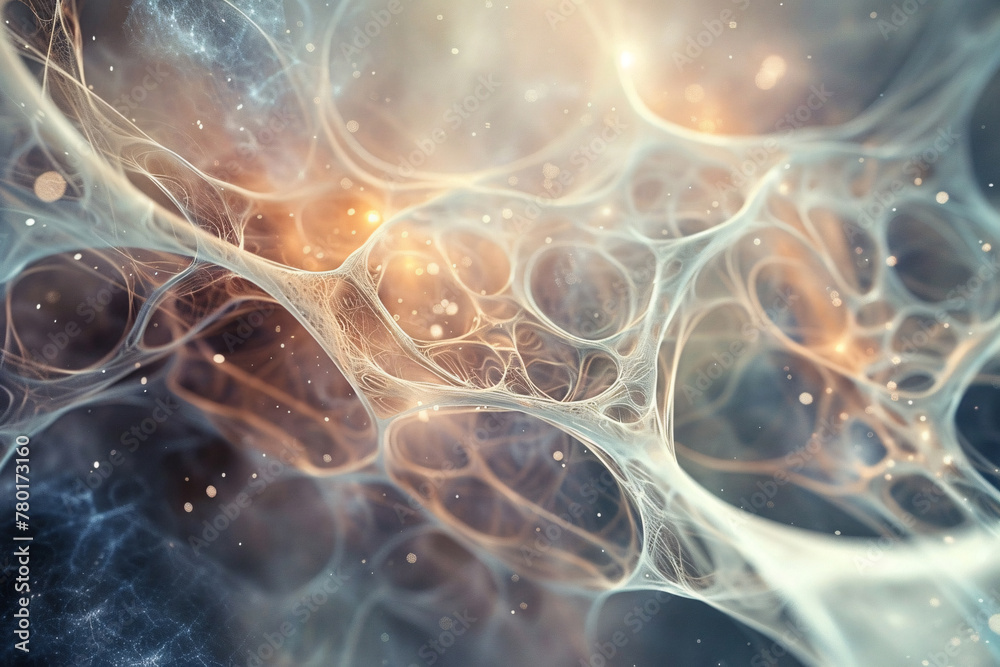Wall mural abstract background and texture of science and medical backgrounds. generative ai