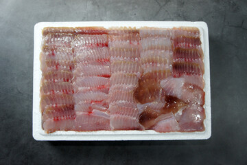 fermented skate sashimi,korean food © 창환 염