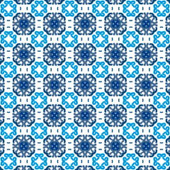 seamless pattern with snowflakes