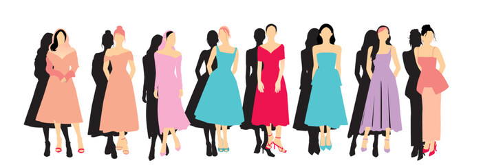Fototapeta premium summer fashion collection