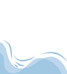 abstract blue background wave motif