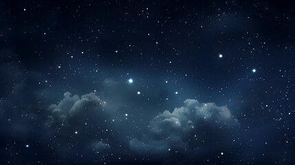 Naklejka na ściany i meble Digital night scene starry sky scene abstract graphic poster web page PPT background