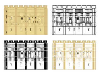 Norwich Castle in Norfolk, UK