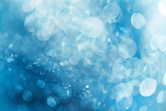 Abstract gradient smooth Blurred Bokeh Silver Blue background image