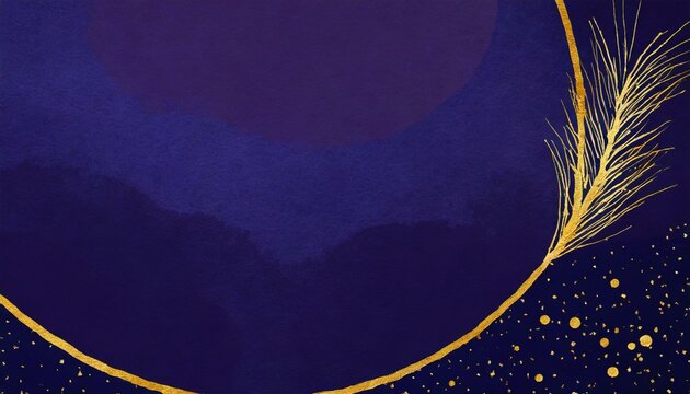 A beautiful and mysterious background illustration of deep violet.