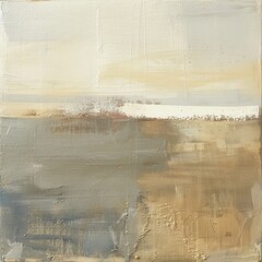 A plain canvas with a textured edge