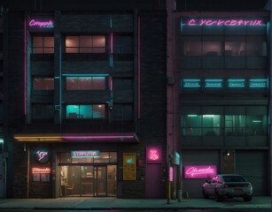 Sci Fi Style Building Texture