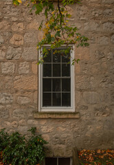 Old window in the countryside
