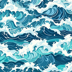 Water Sea Wave Pattern