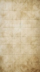 Fototapeta premium Subtle geometric grid, faded lines, vintage paper texture