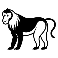 illustration of cartoon lion