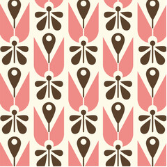 Modern Flower Designs in Fabric, Wallpaper and Textures