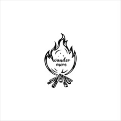 Camping  Quote, Camp lover Quotes, SVG Cut Files, Happy camper Quotes T Shirt Designs, SVG, EPS Cuttable Design File, Saying About Camping, Campfire Quotes Cut Files, SVG Bundle, Vector File