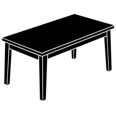 table isolated on white, black table on web silhouette vector illustration,icon,svg,table characters,Holiday t shirt,Hand drawn trendy Vector illustration,table on a white background