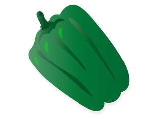 ピーマンのイラスト