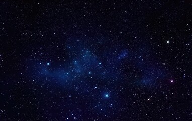 Fototapeta premium Starry night sky with constellation formations