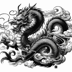dragon tattoo