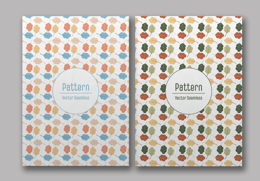 Spring Seamless Pattern Design Template