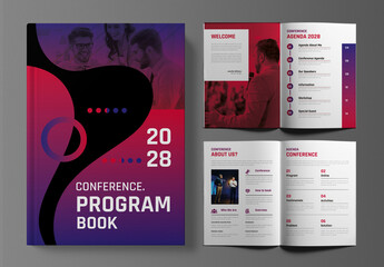 Business Conference Agenda - obrazy, fototapety, plakaty