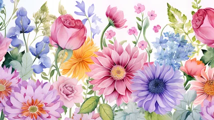 spring flowers background © PZ Studio